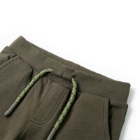 Kindershorts mit Kordelzug Dunkles Khaki 116