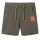 Kindershorts mit Kordelzug Dunkles Khaki 116