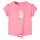 Kinder-T-Shirt Helles Neonrosa 92