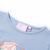 Kinder-T-Shirt Blau 104