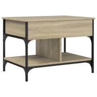 vidaXL Couchtisch Sonoma-Eiche 70x50x50 cm Holzwerkstoff...