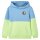 Kinder-Kapuzenpullover Blau und Zartgelb 140