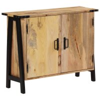 vidaXL Sideboard 83x30x69 cm Massivholz Mango