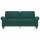 vidaXL 2-Sitzer-Sofa Dunkelgr&uuml;n 140 cm Samt