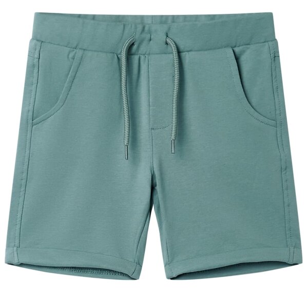 Kindershorts mit Kordelzug Petrolblau 92