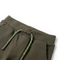 Kindershorts mit Kordelzug Dunkles Khaki 92