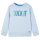 Kinder-Sweatshirt Hellblau Melange 128