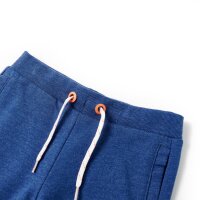 Kindershorts mit Kordelzug Dunkelblau Melange 116