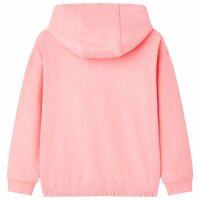 Kinder-Kapuzenpullover Hellrosa 140