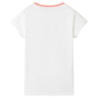 Kinder-T-Shirt Ecru 128