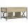 vidaXL Couchtisch Sonoma-Eiche 100x55x50 cm Holzwerkstoff und Metall