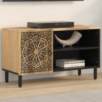 vidaXL TV-Schrank 80x31x46 cm Massivholz Mango