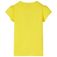 Kinder-T-Shirt Gelb 92