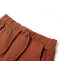 Kindershorts mit Kordelzug Braun 128