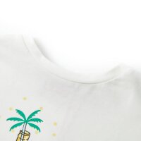Kinder-T-Shirt Ecru 116
