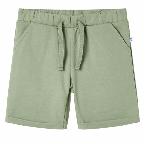 Kindershorts mit Kordelzug Helles Khaki 128