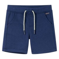 Kindershorts mit Kordelzug Dunkelblau 104