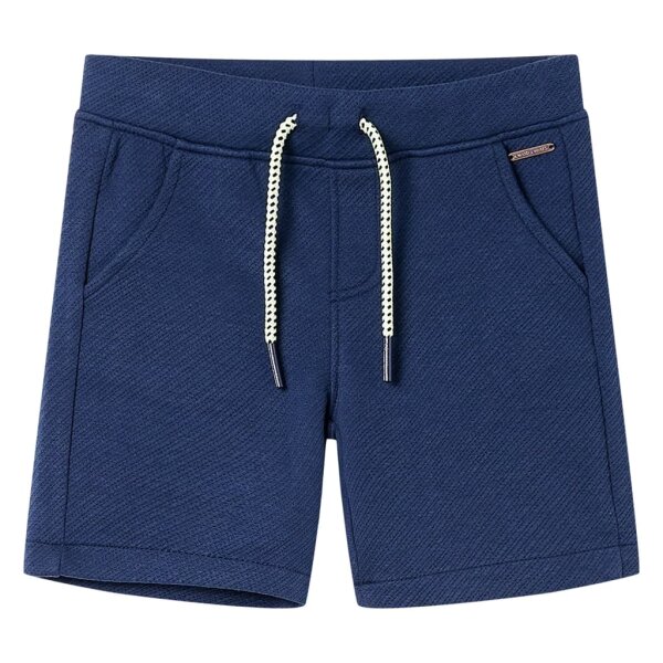 Kindershorts mit Kordelzug Dunkelblau 128