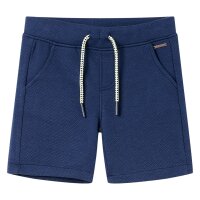 Kindershorts mit Kordelzug Dunkelblau 128