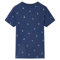 Kinder-T-Shirt Dunkelblau 116