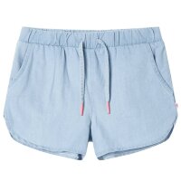 Kindershorts Helles Jeansblau 92