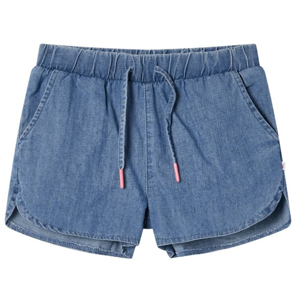 Kindershorts Jeansblau 128