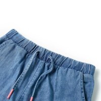 Kindershorts Jeansblau 128