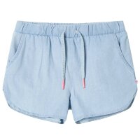 Kindershorts Helles Jeansblau 116