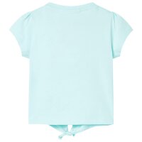 Kinder-T-Shirt Hellblau 104