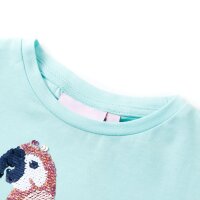 Kinder-T-Shirt Hellblau 104