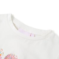 Kinder-T-Shirt Ecru 128