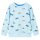 Kinder-Sweatshirt Hellblau Melange 128