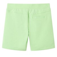 Kindershorts Fluo-Grün 140