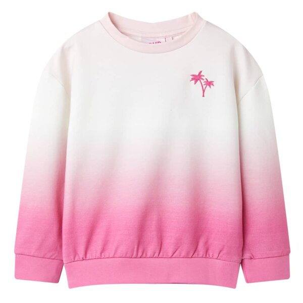 Kinder-Sweatshirt Hellrosa 104