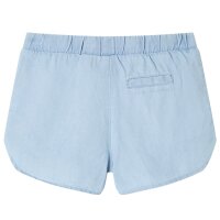 Kindershorts Helles Jeansblau 140