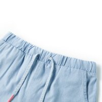 Kindershorts Helles Jeansblau 140