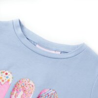 Kinder-T-Shirt Blau 116