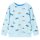 Kinder-Sweatshirt Hellblau Melange 92