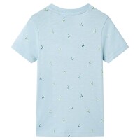 Kinder-T-Shirt Hellblau 140