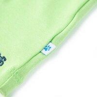 Kinder-Poloshirt Neongr&uuml;n 116