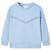 Kinder-Sweatshirt Blau 140