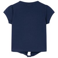 Kinder-T-Shirt Marineblau 140