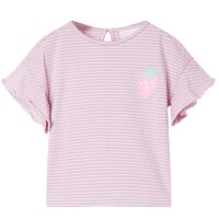 Kinder-T-Shirt mit Rüschenärmeln Lila 92