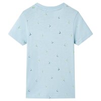 Kinder-T-Shirt Hellblau 92