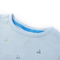 Kinder-T-Shirt Hellblau 92