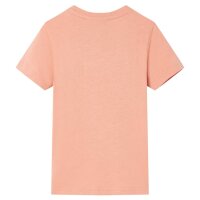 Kinder-T-Shirt Hellorange 104