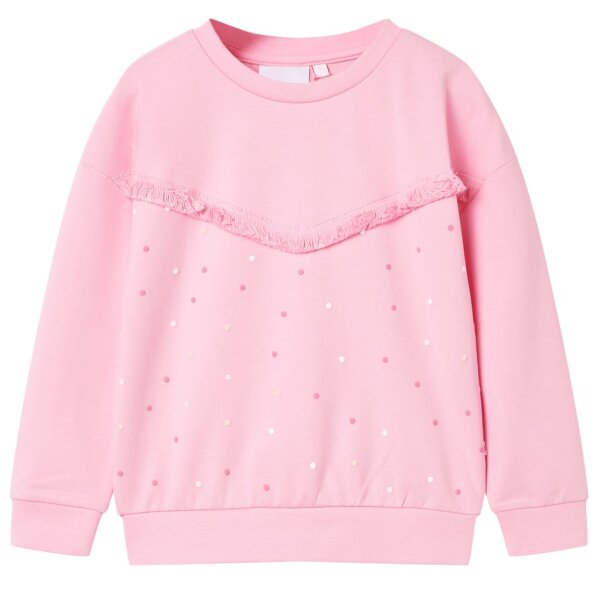 Kinder-Sweatshirt Rosa 128