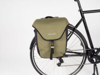 Atran Velo Zap Einzelne Fahrradtasche mit AVS Adapter 25L Grün