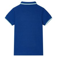 Kinder-Poloshirt Dunkelblau 140