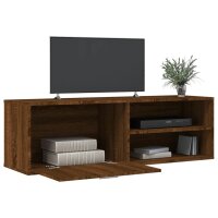 vidaXL TV-Schrank Braun Eichen-Optik 120x34x37 cm Holzwerkstoff